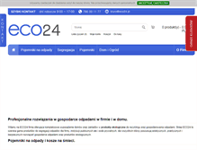 Tablet Screenshot of eco24.pl